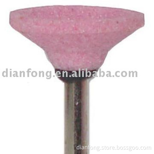 pink mounted point stone